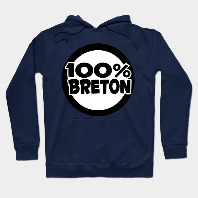Breton hoodie top